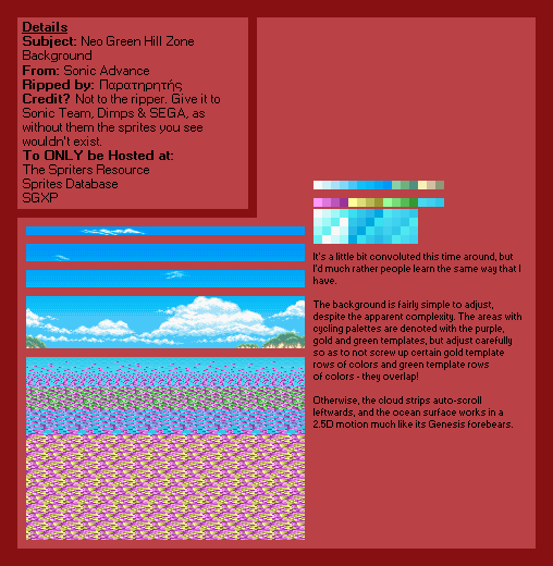 Neo Green Hill Zone (Advance)
