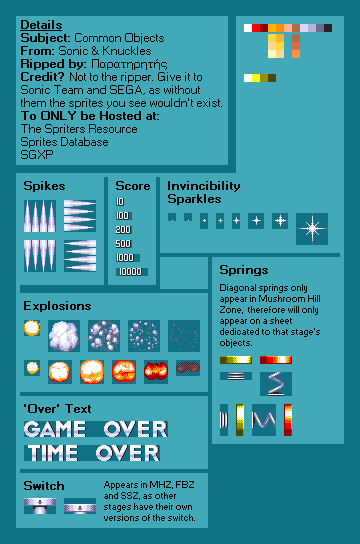 Objects (Common) (S&K)