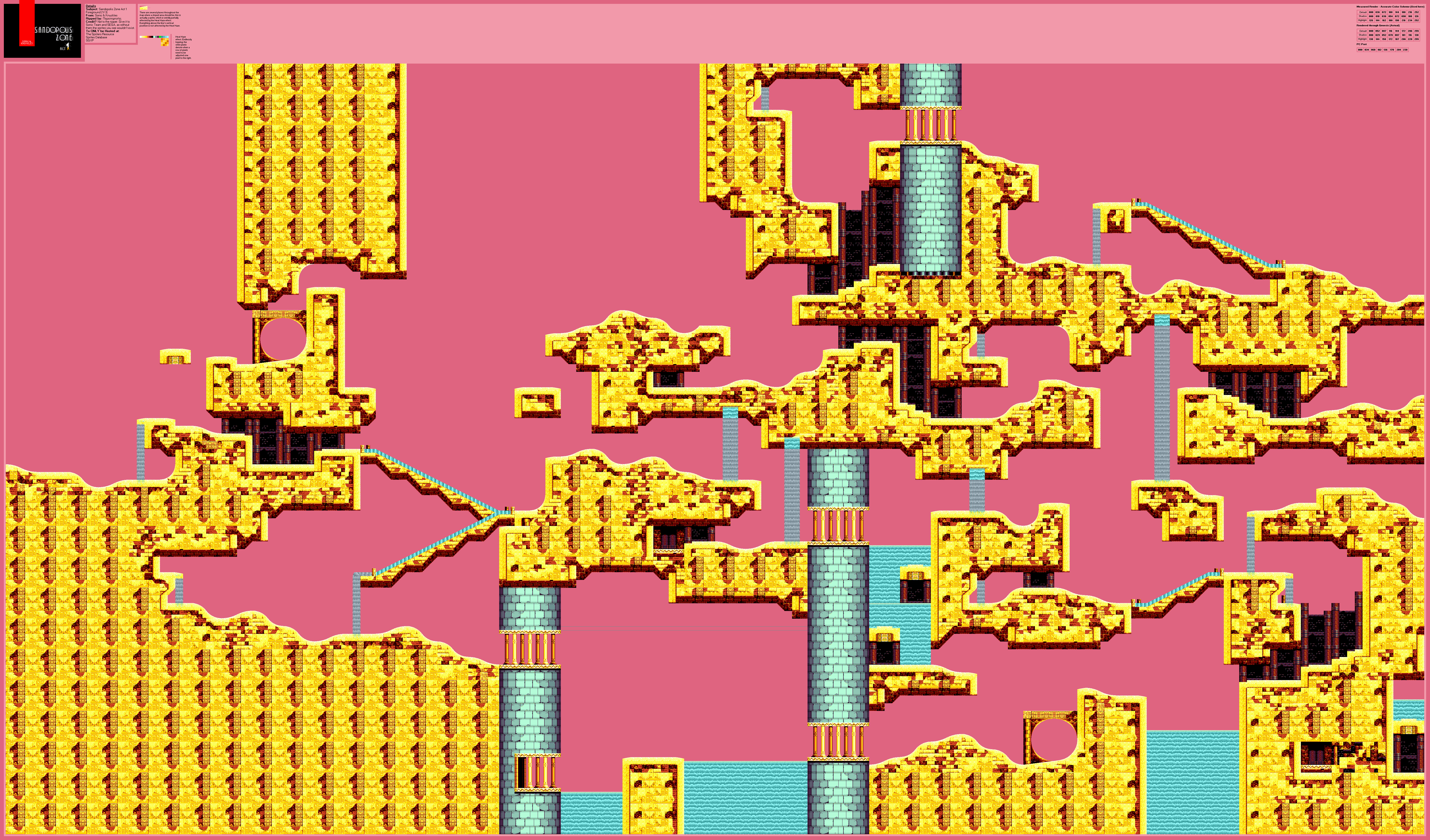Sandopolis Zone Act 1 (S&K), part 1 of 3