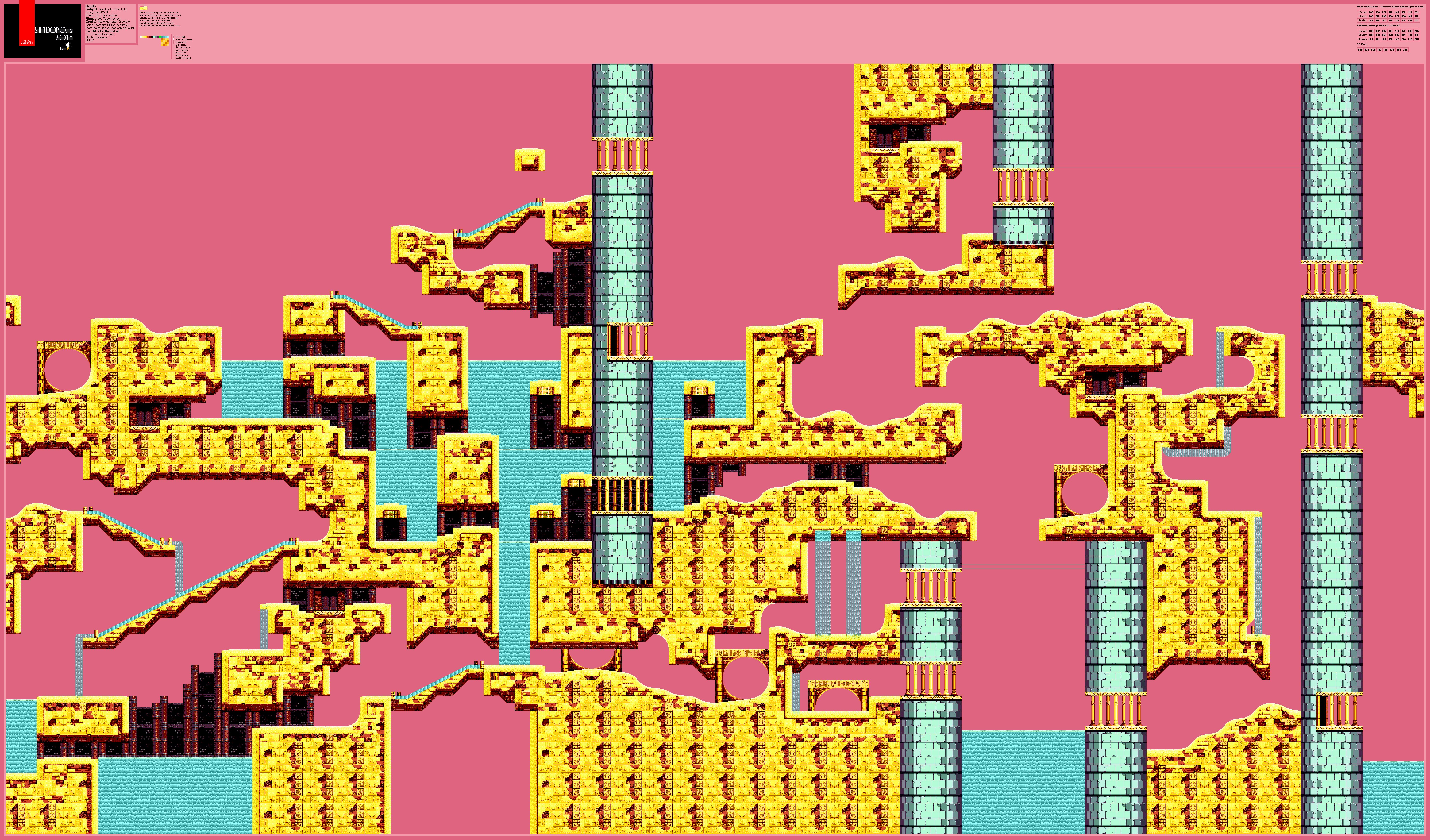 Sandopolis Zone Act 1 (S&K), part 2 of 3