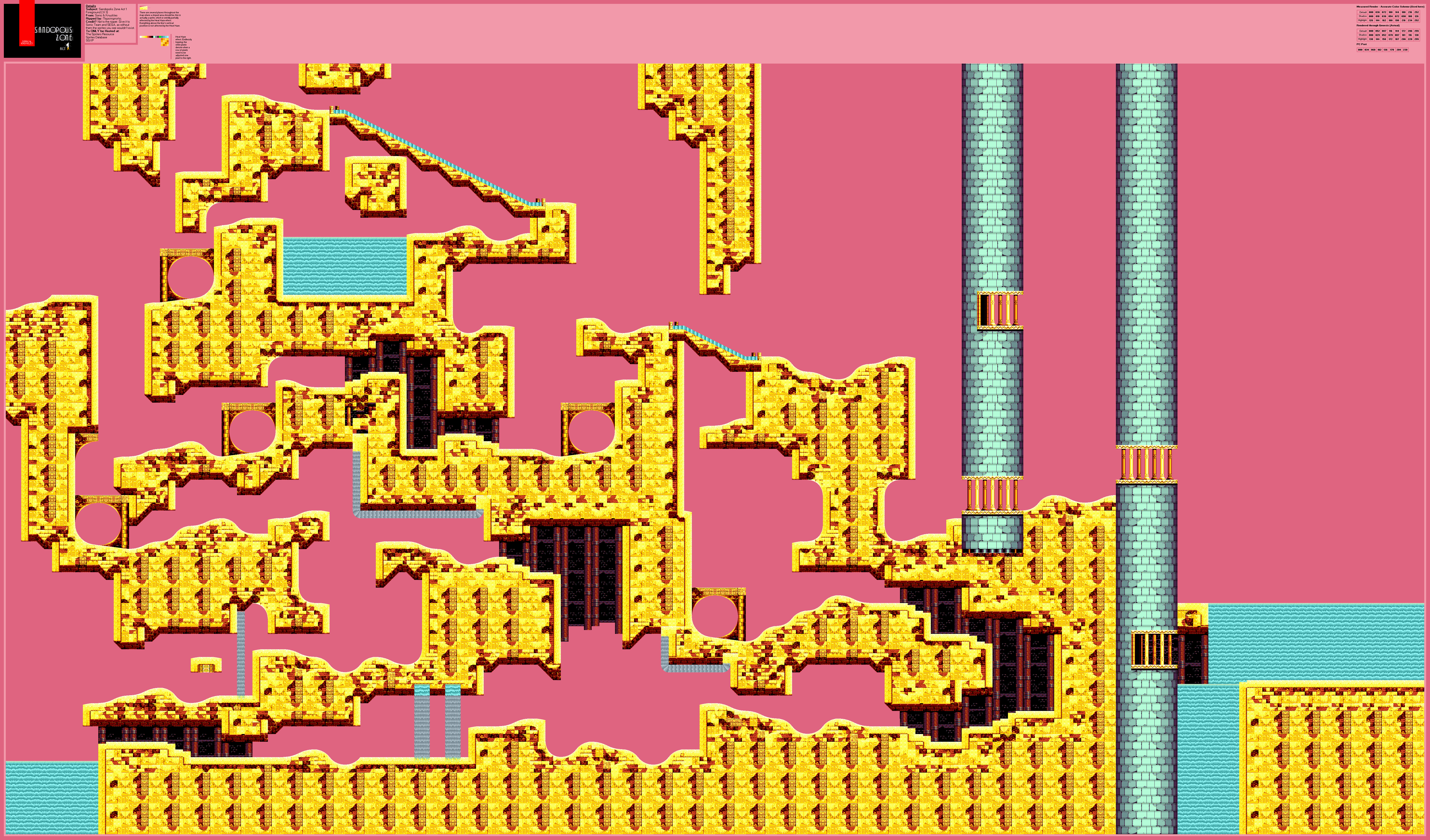 Sandopolis Zone Act 1 (S&K), part 3 of 3