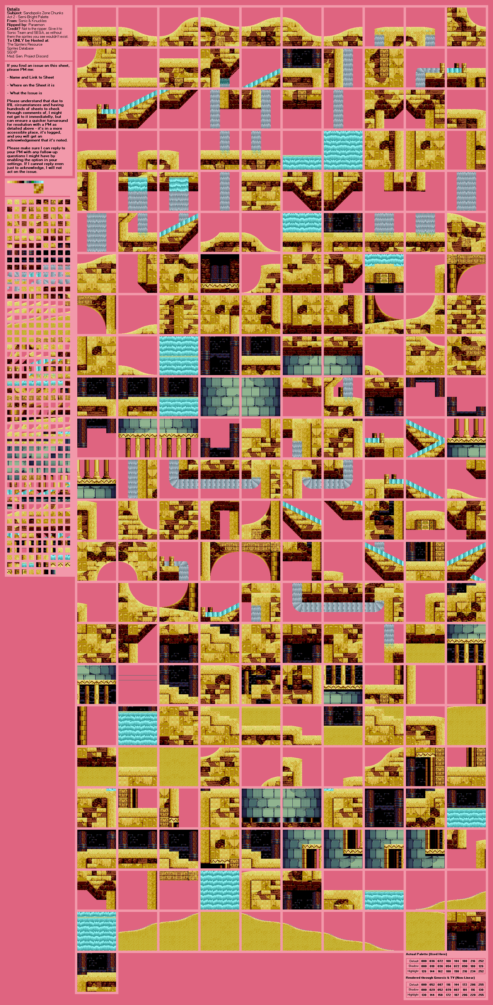 Sandopolis Zone Act 2 (2 - Semi-Bright) (S&K)
