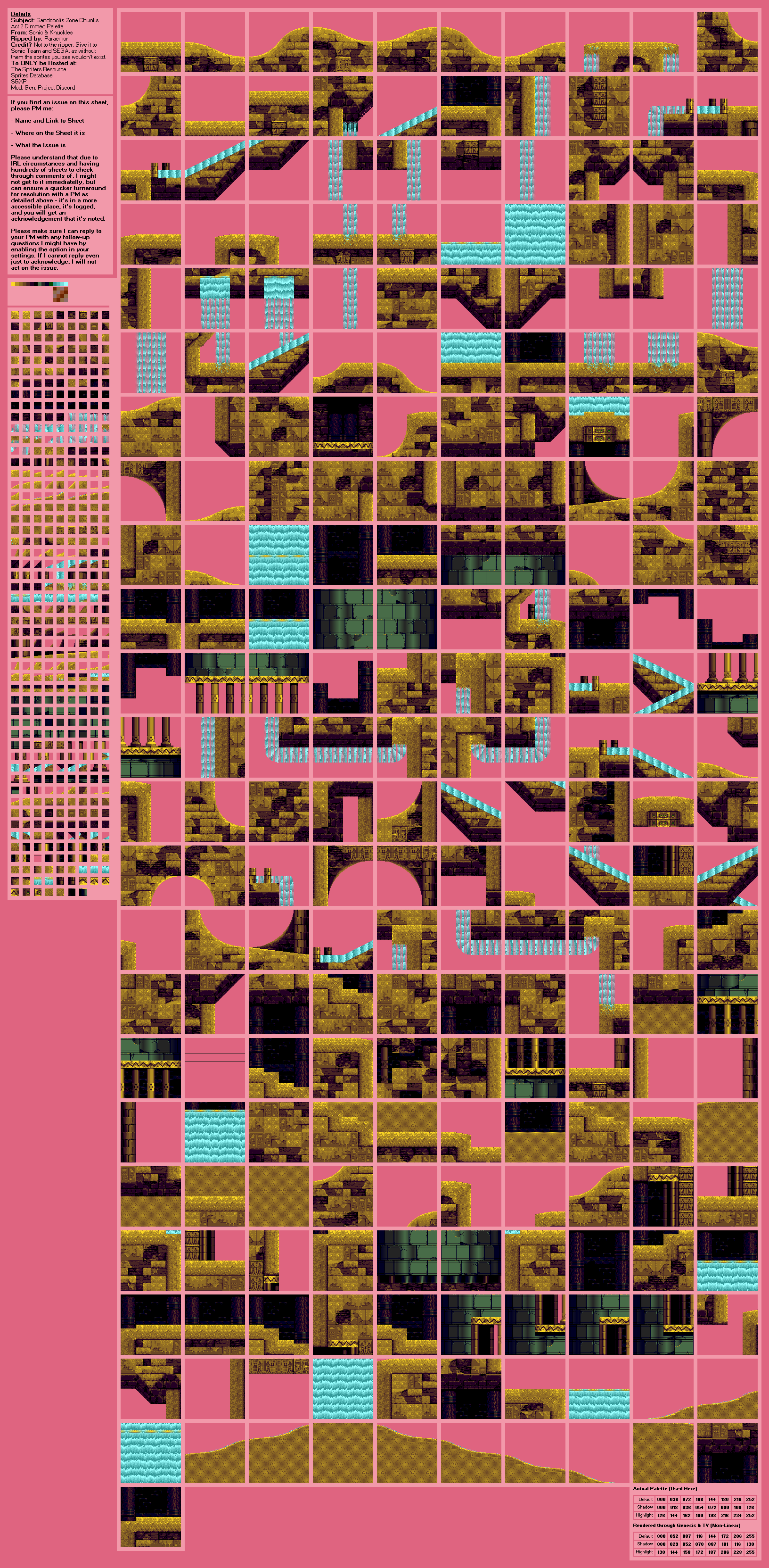Sandopolis Zone Act 2 (3 - Dimmed) (S&K)