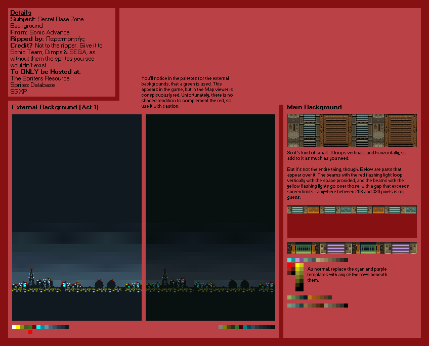 Secret Base Zone (Advance)