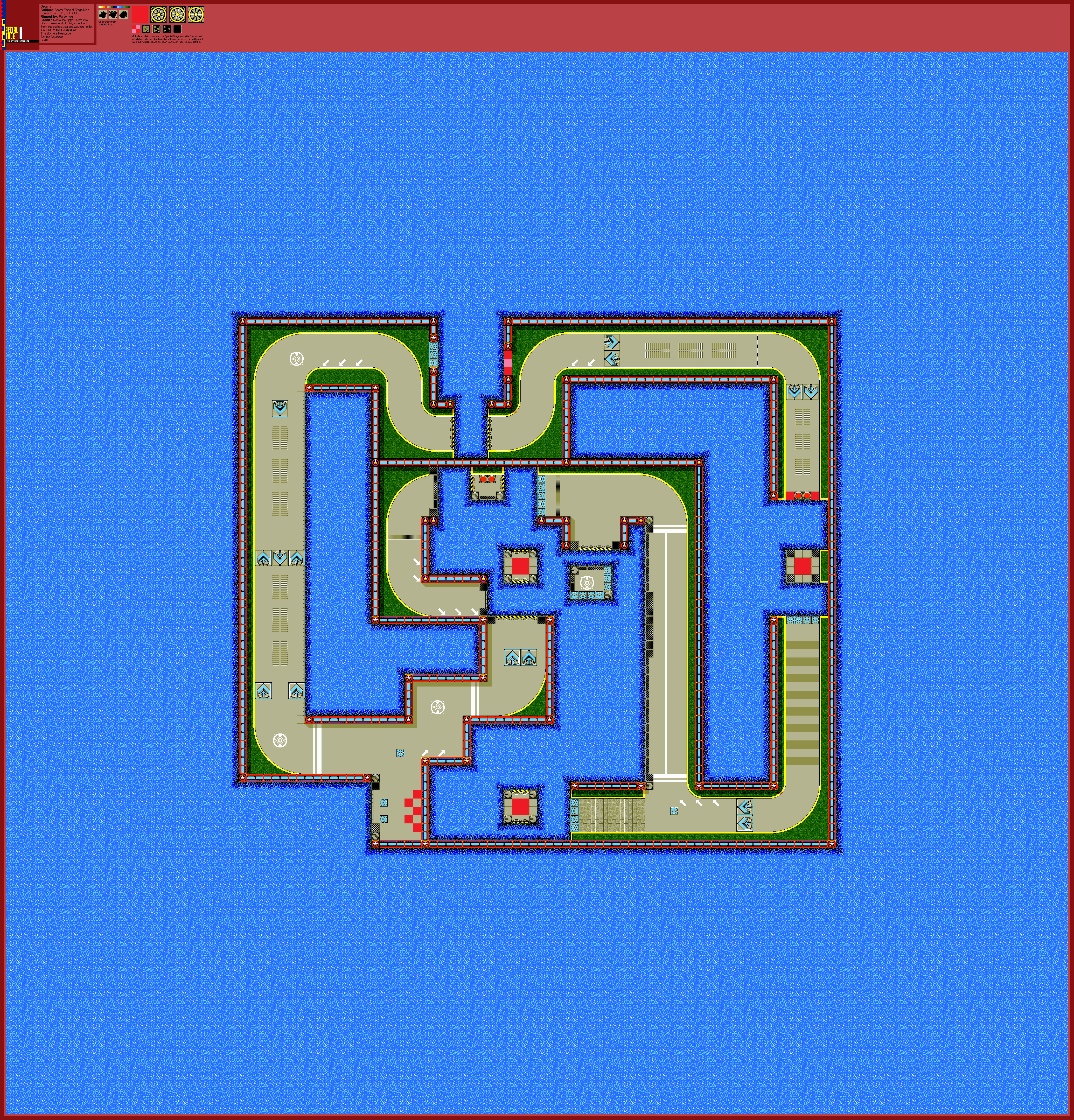 Secret Special Stage Map (CD)