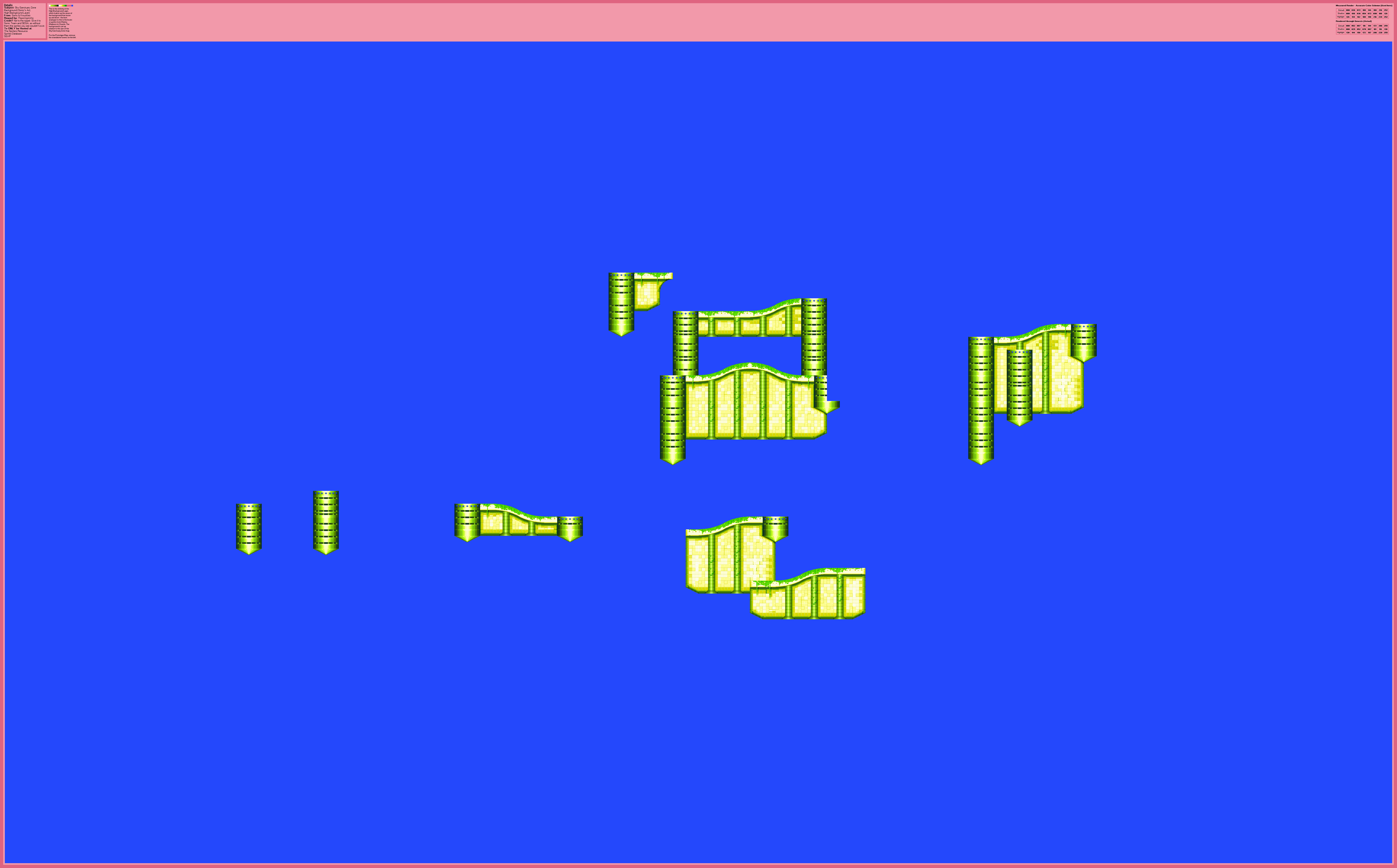 Sky Sanctuary Zone (Sonic's Act, High BG Layer) (S&K)