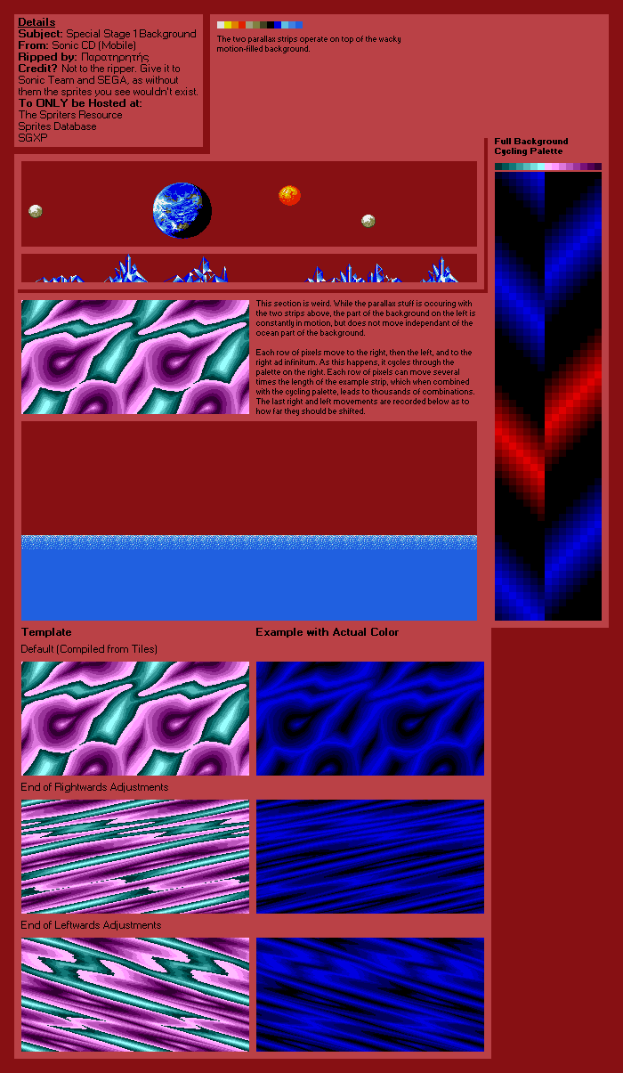 Special Stage 1 Background (CD Mobile)