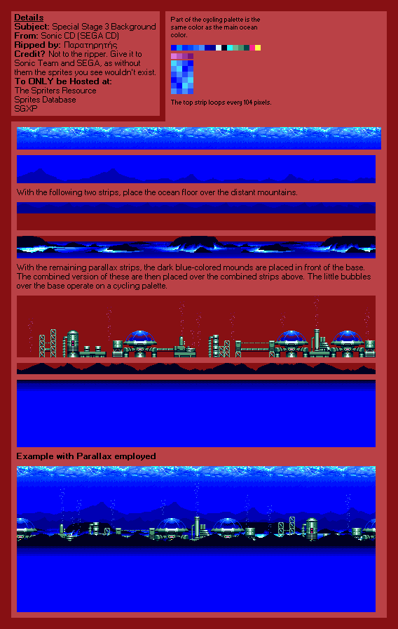 Special Stage 3 Background (CD)