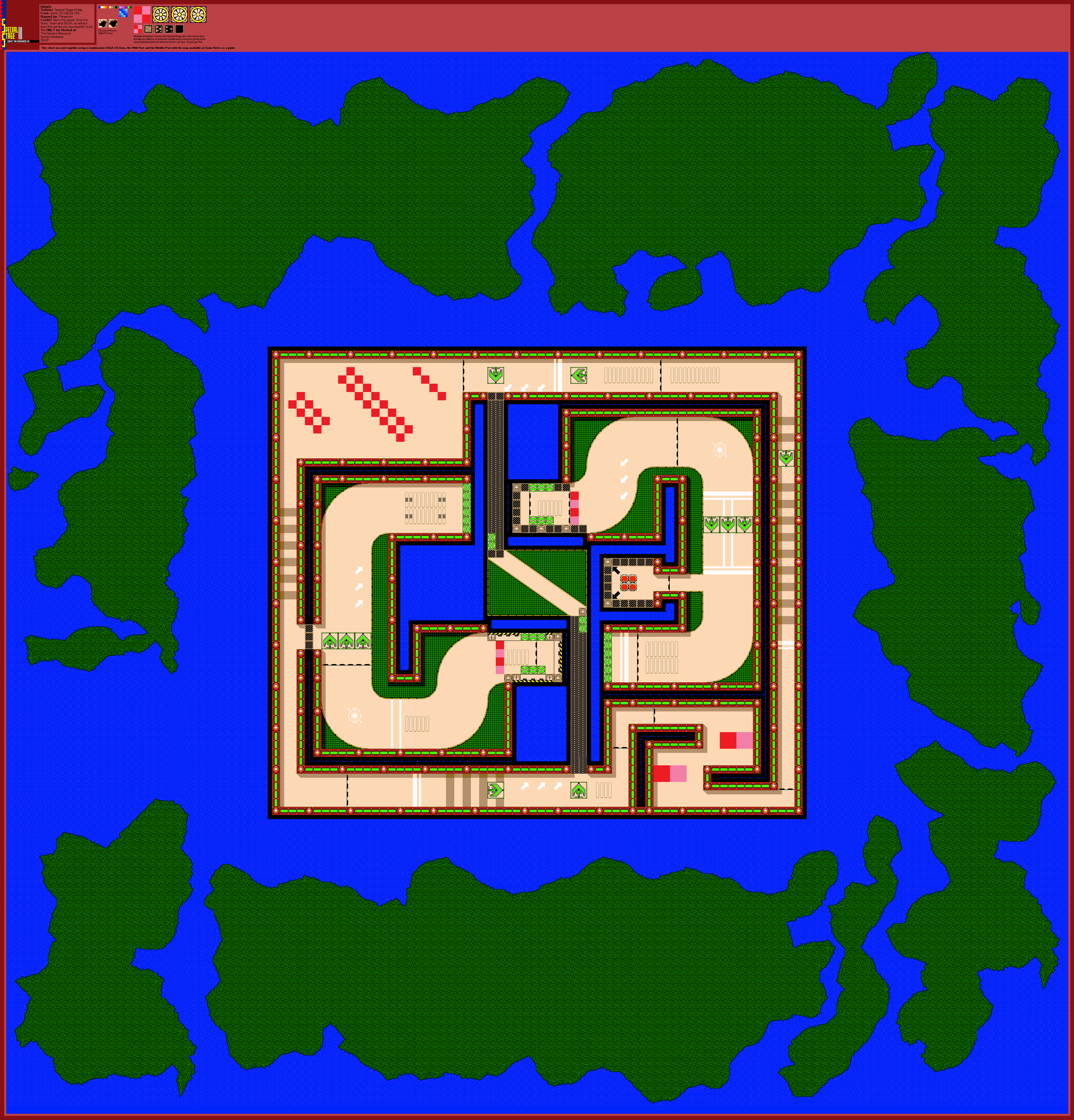 Special Stage 4 Map (CD)