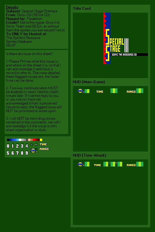 Special Stage HUD (CD)