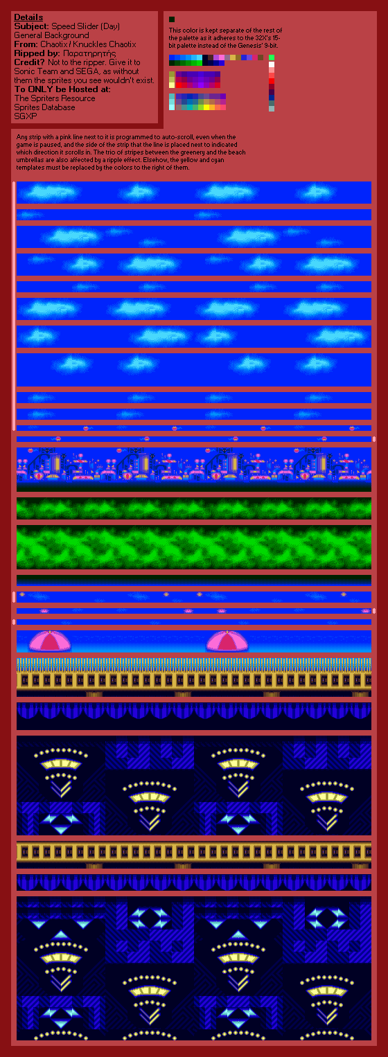 Speed Slider (Starting Area, Day) (Chaotix)