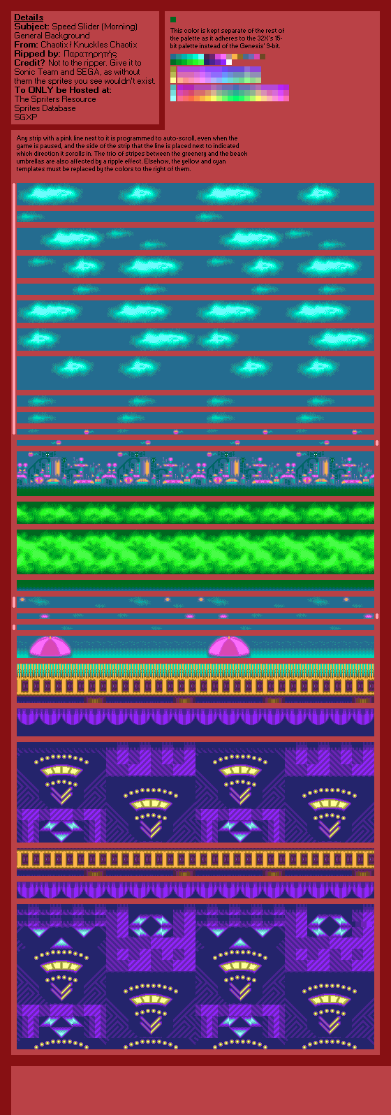 Speed Slider (Starting Area, Morning) (Chaotix)
