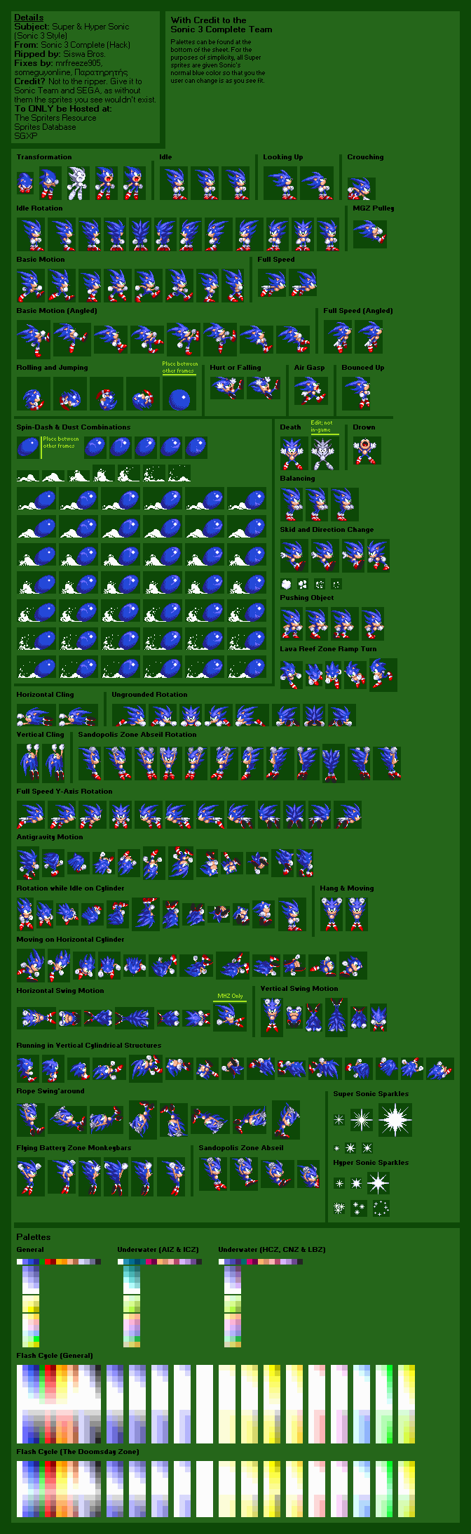 Super Sonic (Sonic 3) (S3C)