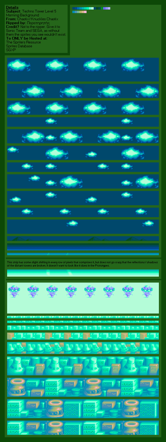 Techno Tower Level 5 (Morning) (Chaotix)