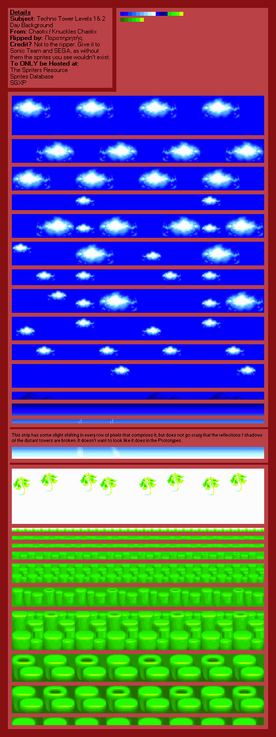 Techno Tower Levels 1 & 2 (Day) (Chaotix)