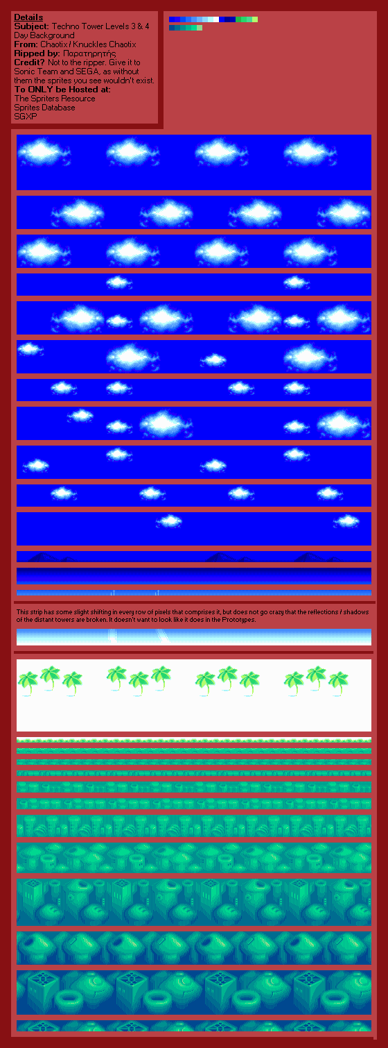 Techno Tower Levels 3 & 4 (Day) (Chaotix)