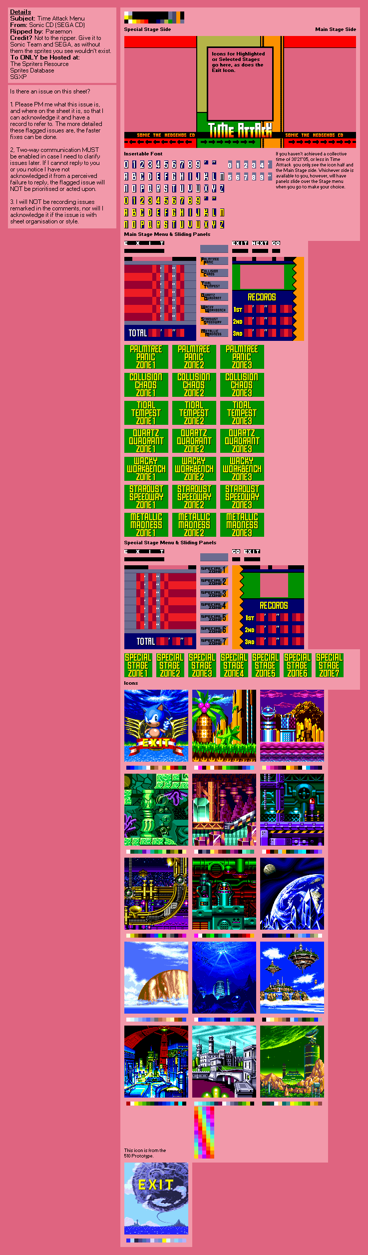 Time Attack Menu (CD)