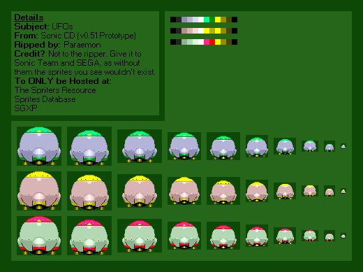 UFOs (v0.51 Prototype) (CD Prototype)