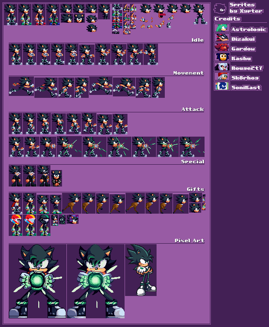Xypter the Hedgehog (V6) - Official Sheet