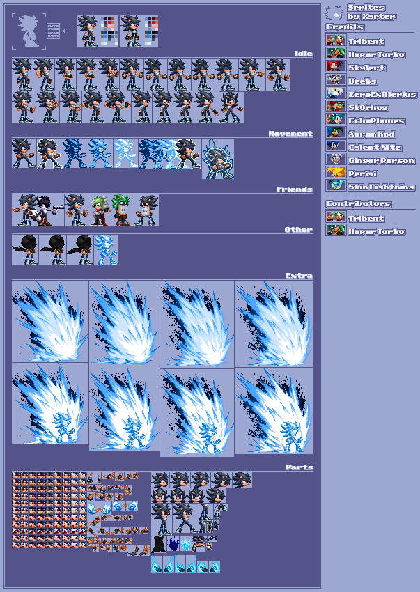 Xypter the Hedgehog (V5) - Official Sheet