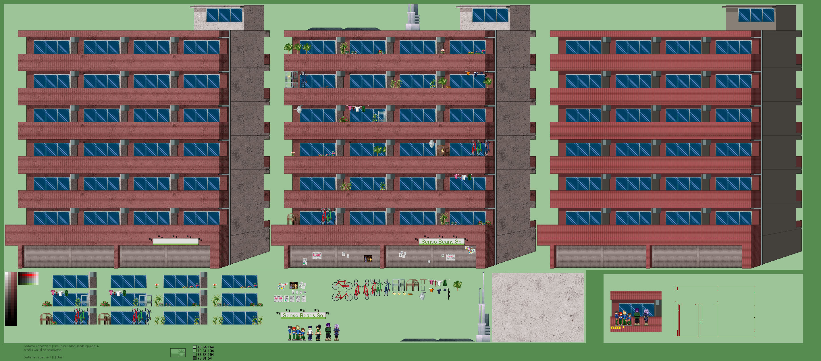 Saitama's Apartment