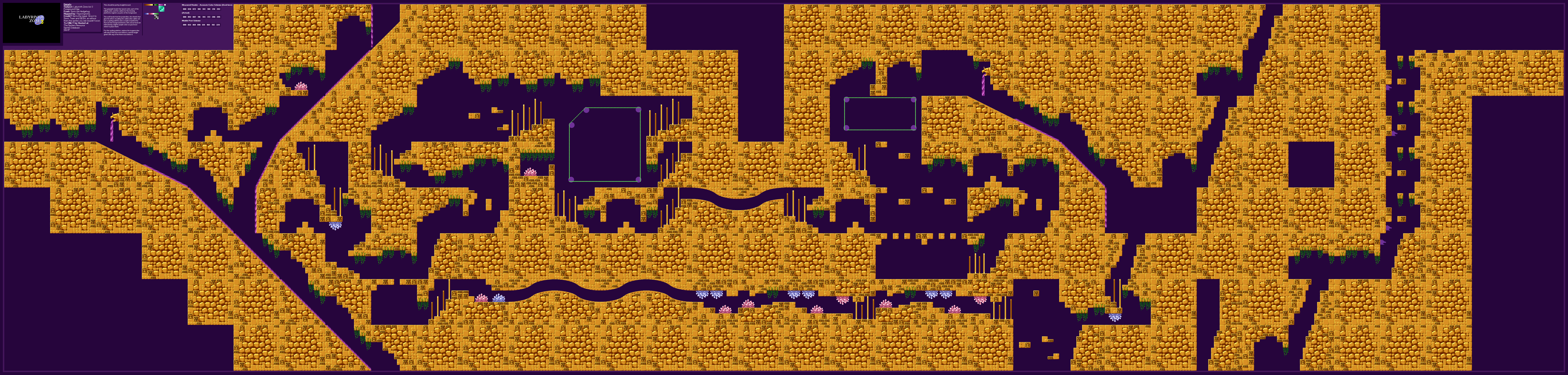 Labyrinth Zone Act 3 (Dry) Foreground (S1)