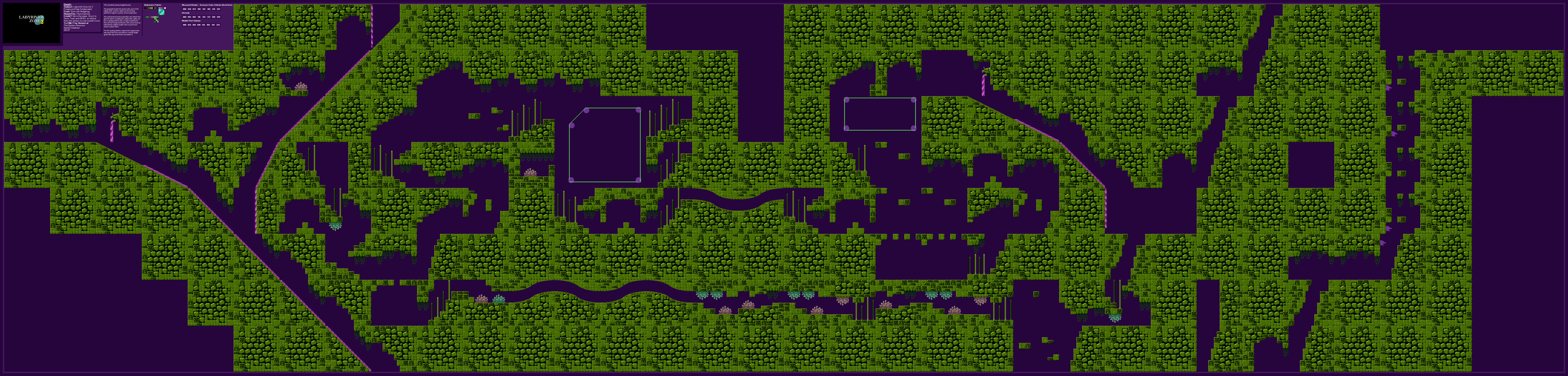 Labyrinth Zone Act 3 (Underwater) Foreground (S1)