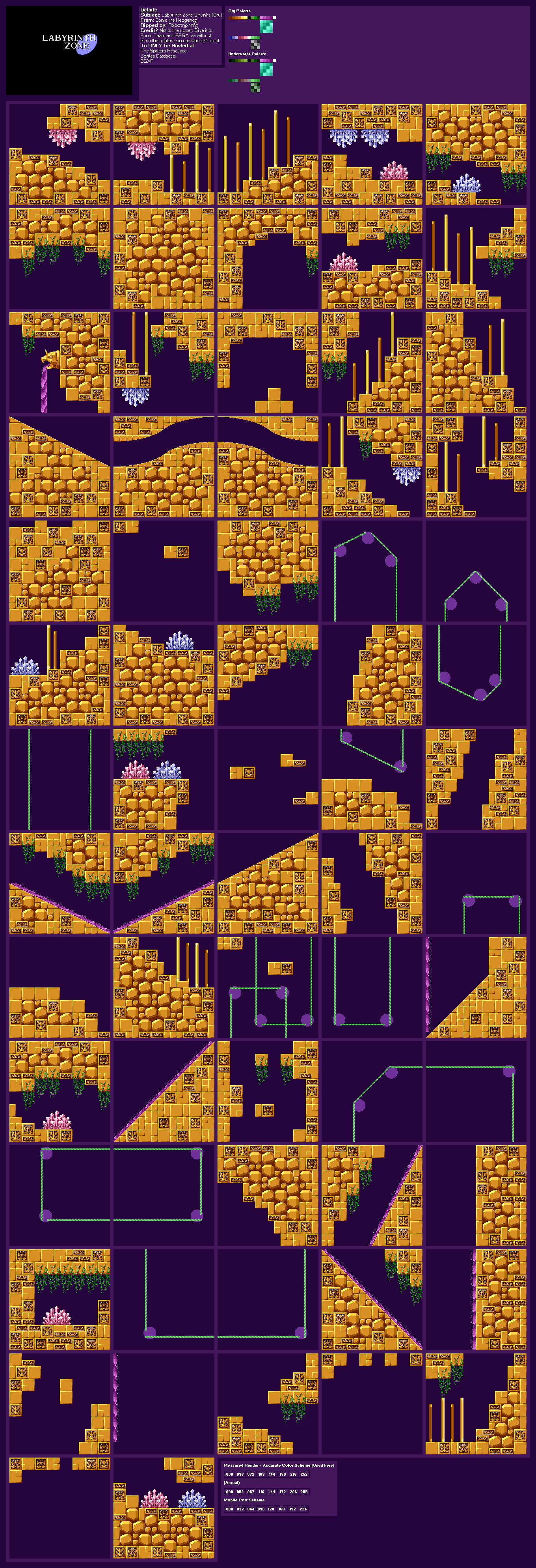 Labyrinth Zone Chunks (Dry) (S1)
