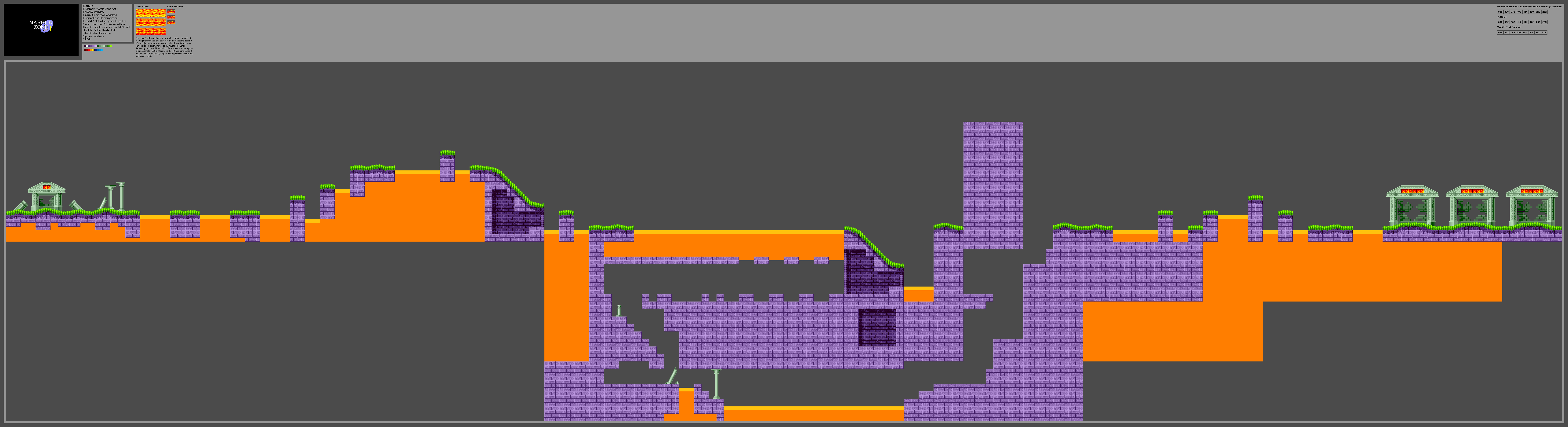 Marble Zone Act 1 Foreground (S1)