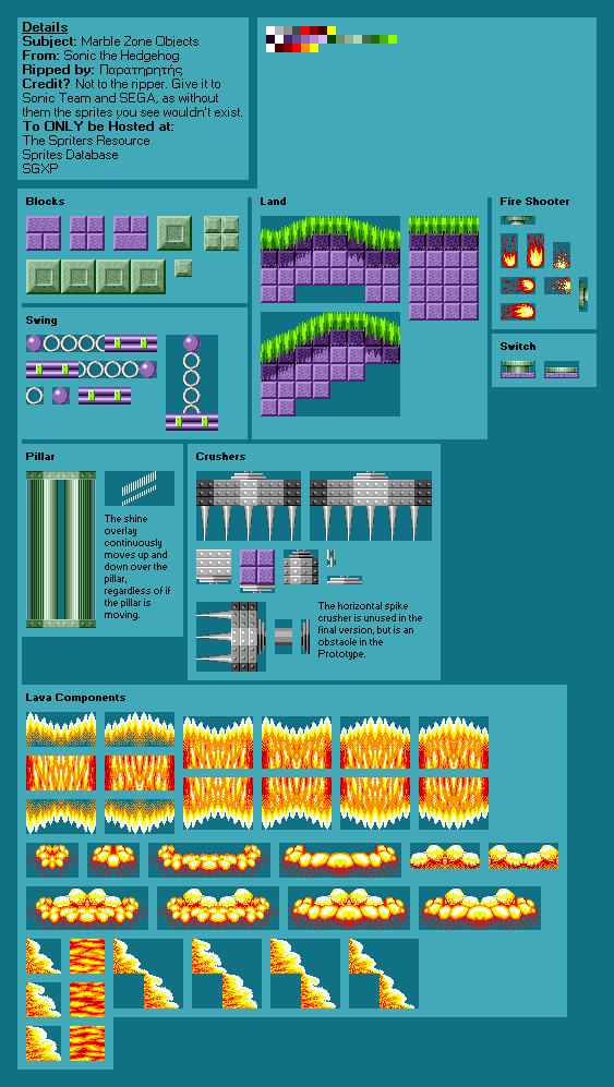 Marble Zone Objects (S1)
