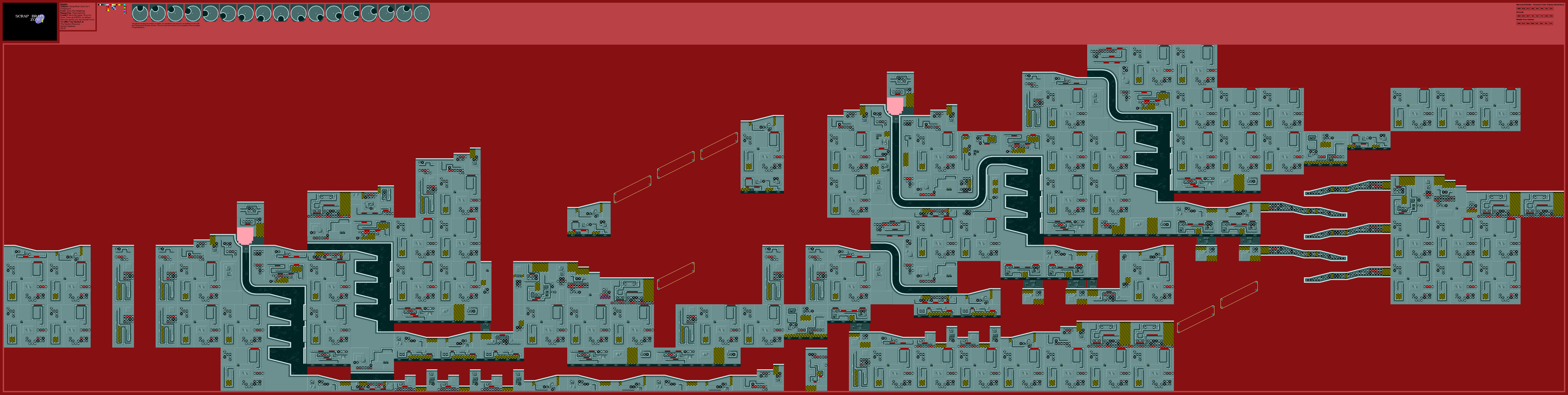 Scrap Brain Zone Act 1 Foreground (S1)