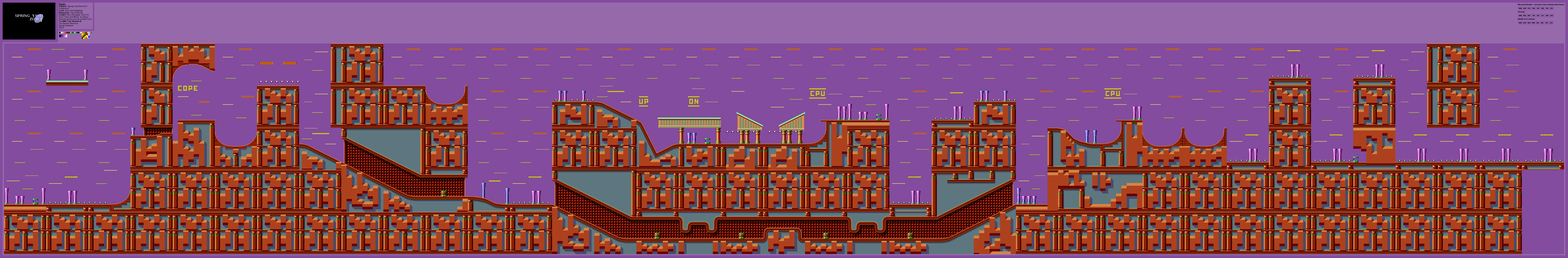Spring Yard Zone Act 1 Foreground (S1)