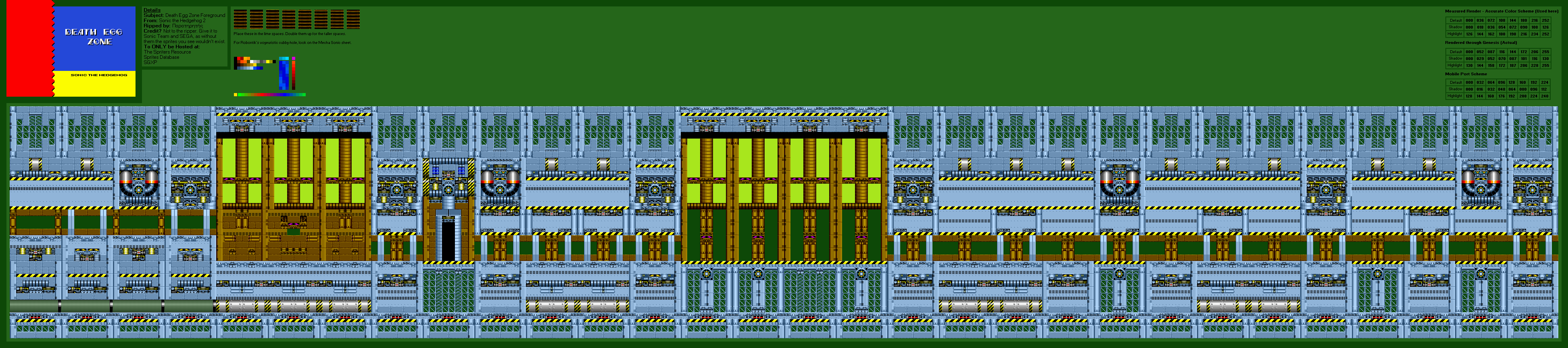 Death Egg Zone Foreground (S2)