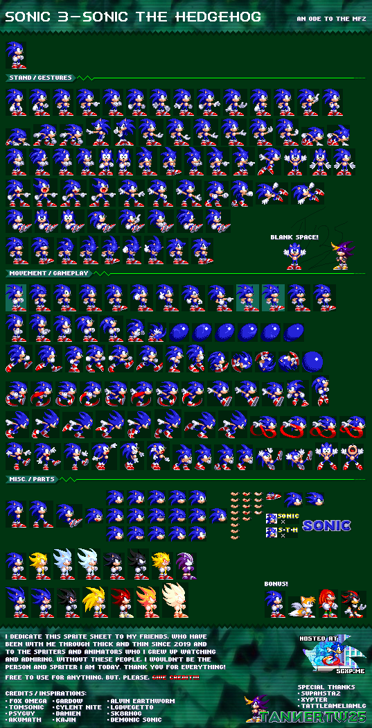 Sonic the Hedgehog - Sonic 3 Style (An Ode To The MFZ)