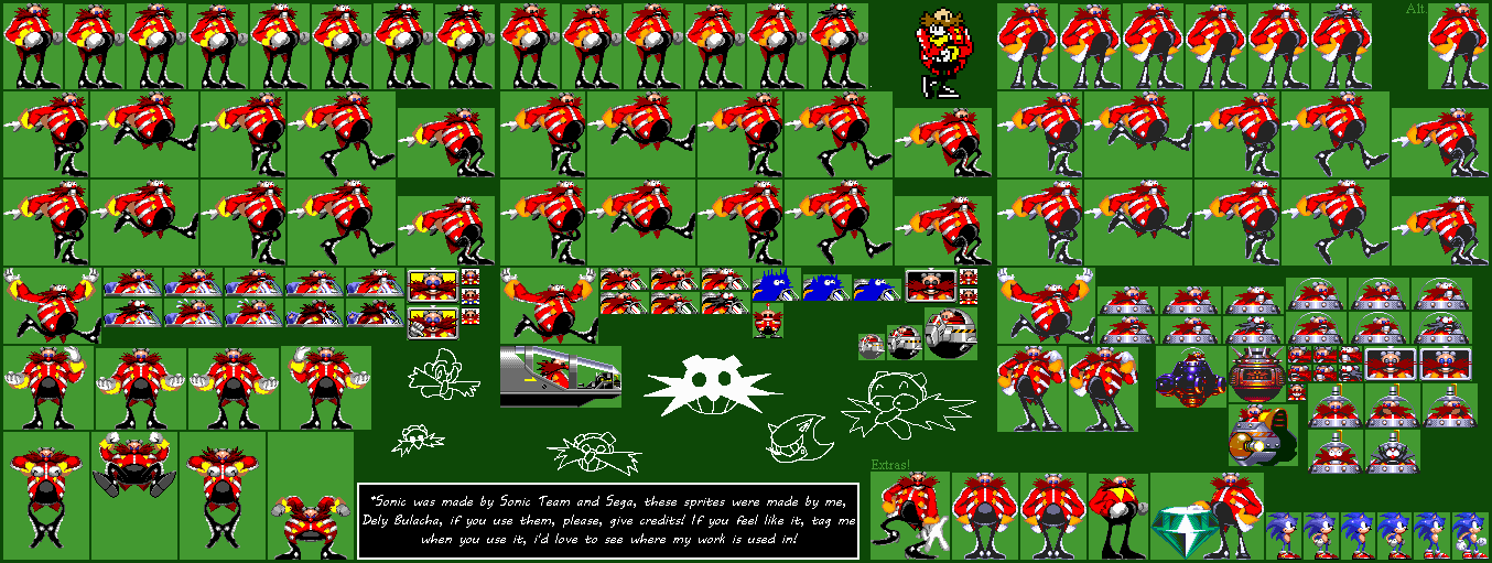 Dr. Eggman (Modern, Genesis-Style)