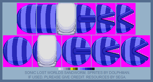 Sandworm (Lost World/Forces)