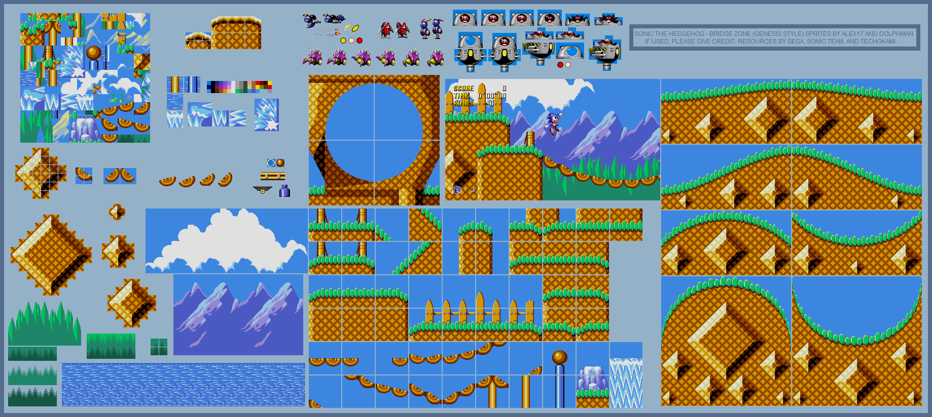 Bridge Zone (Genesis Style)