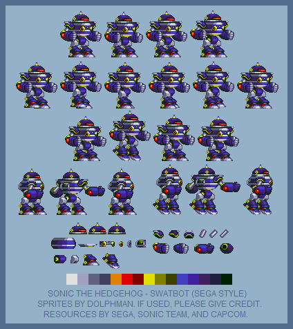 Swat-Bot (Sega Style)