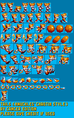 Tails (Knuckles' Chaotix Style)