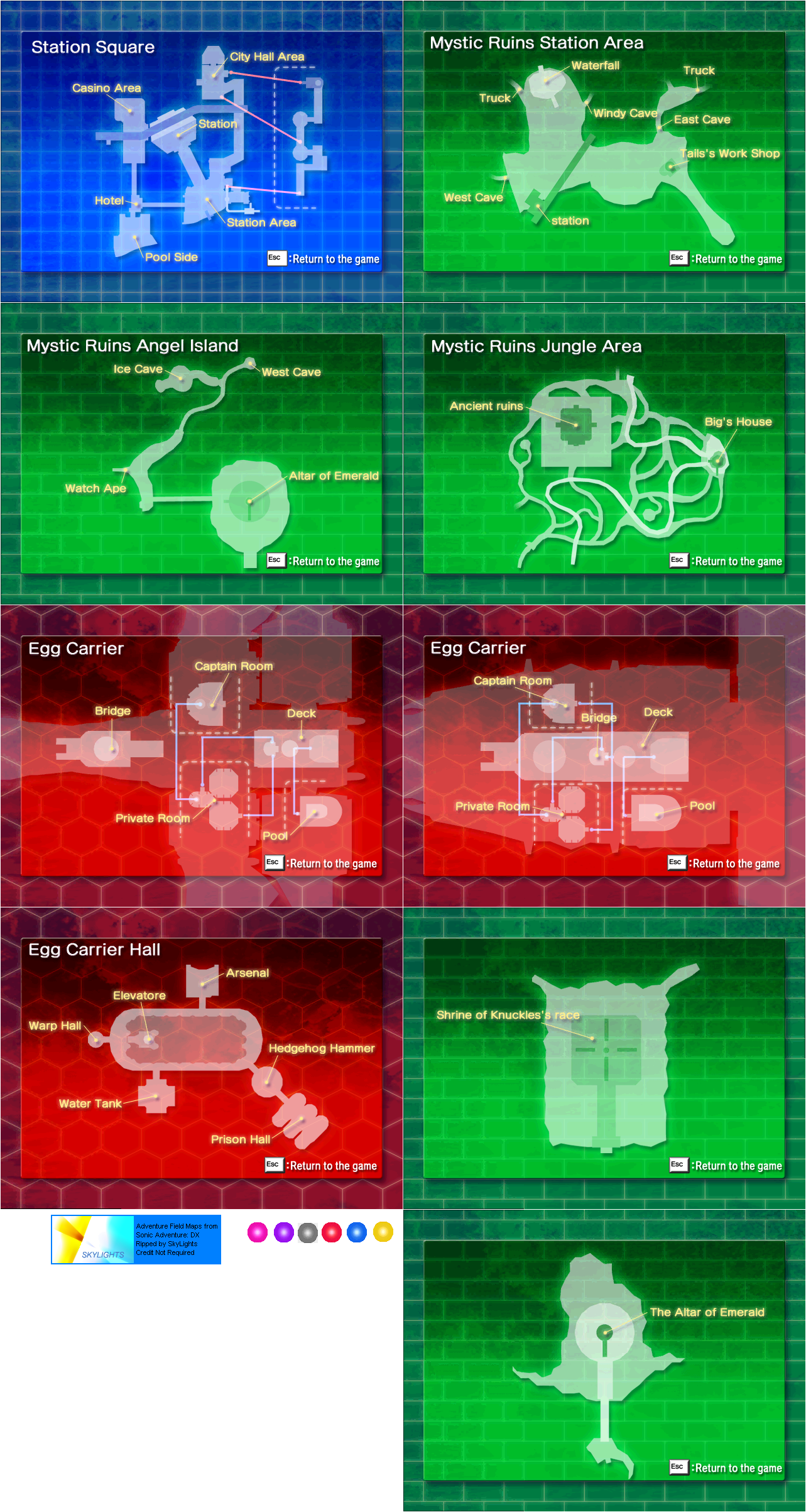 Item TileSet SonicAdventure SA2Maps