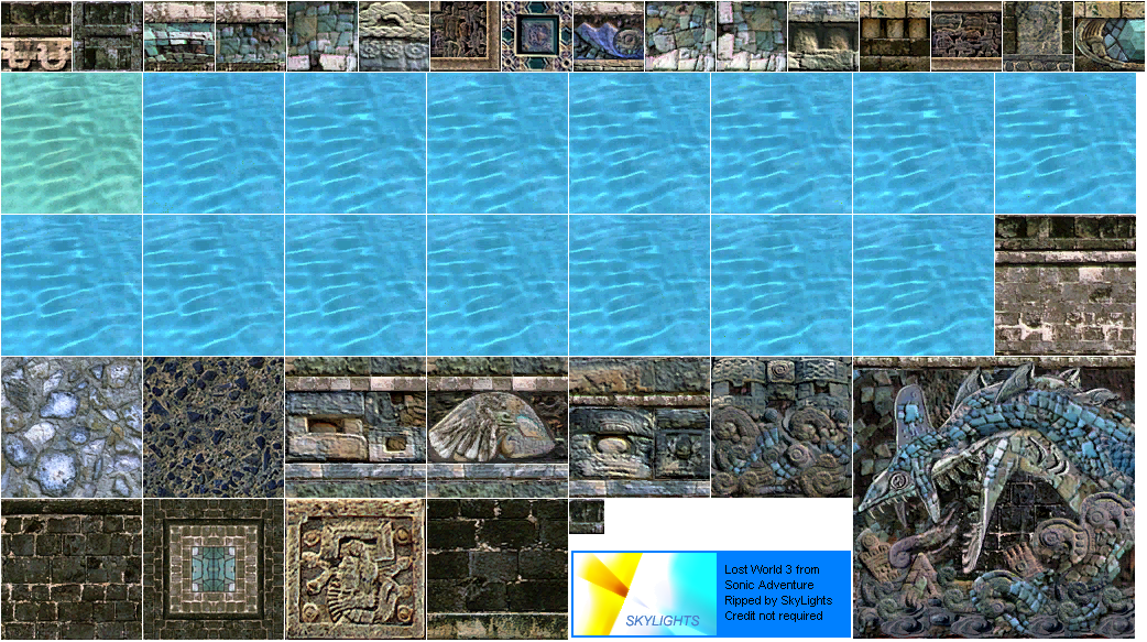 Item TileSet SonicAdventure Temple3