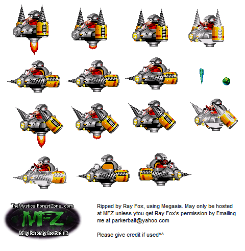 Eggman drillbot RayFox