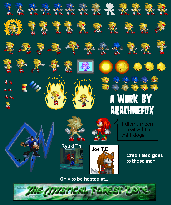 SonicSuperFW CN Arachnefox