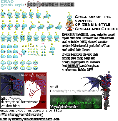 Chao sheet