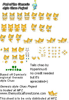 Tails sheet