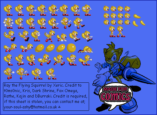 Chaotix Ray Xeric