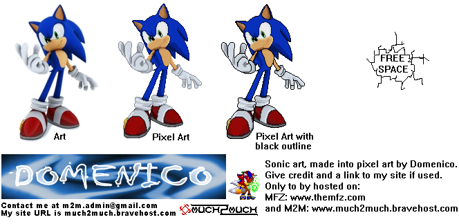 SonicPixelDoomart
